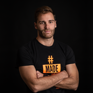 ritratto di GIULIO LAZZARIN istruttore responsabile di sala pesi new athletic