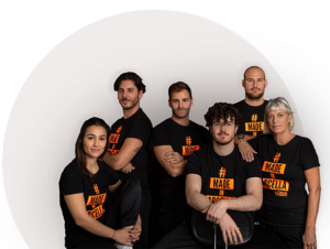 Sala pesi New Athletic Padova con zona pesi liberi e allenamento funzionale