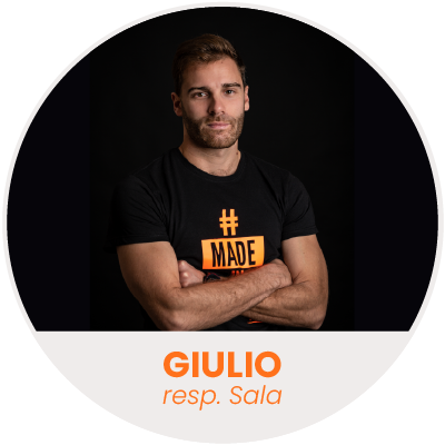 Giulio, responsabile Sala Pesi – New Athletic Padova